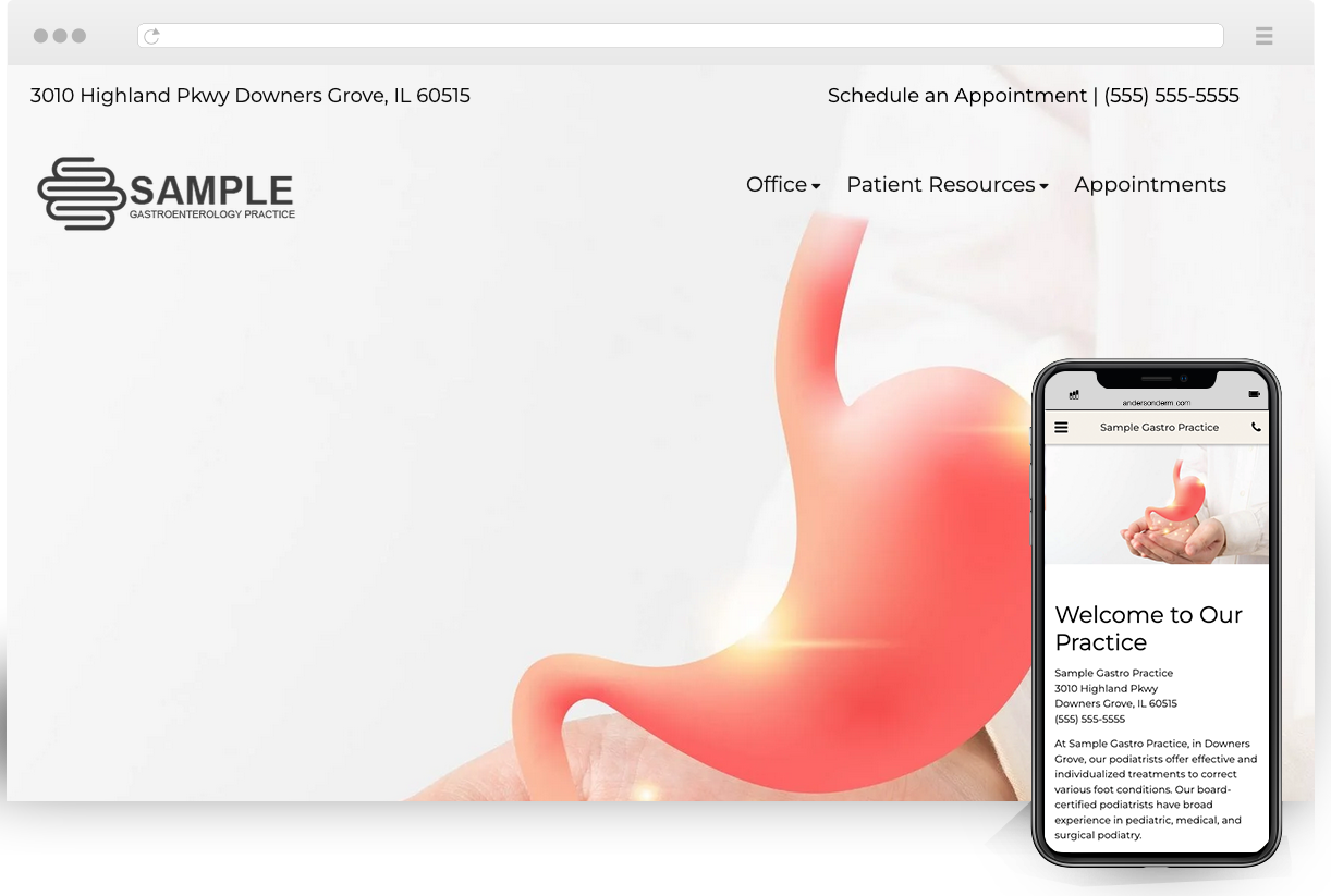 gastro website theme del mar